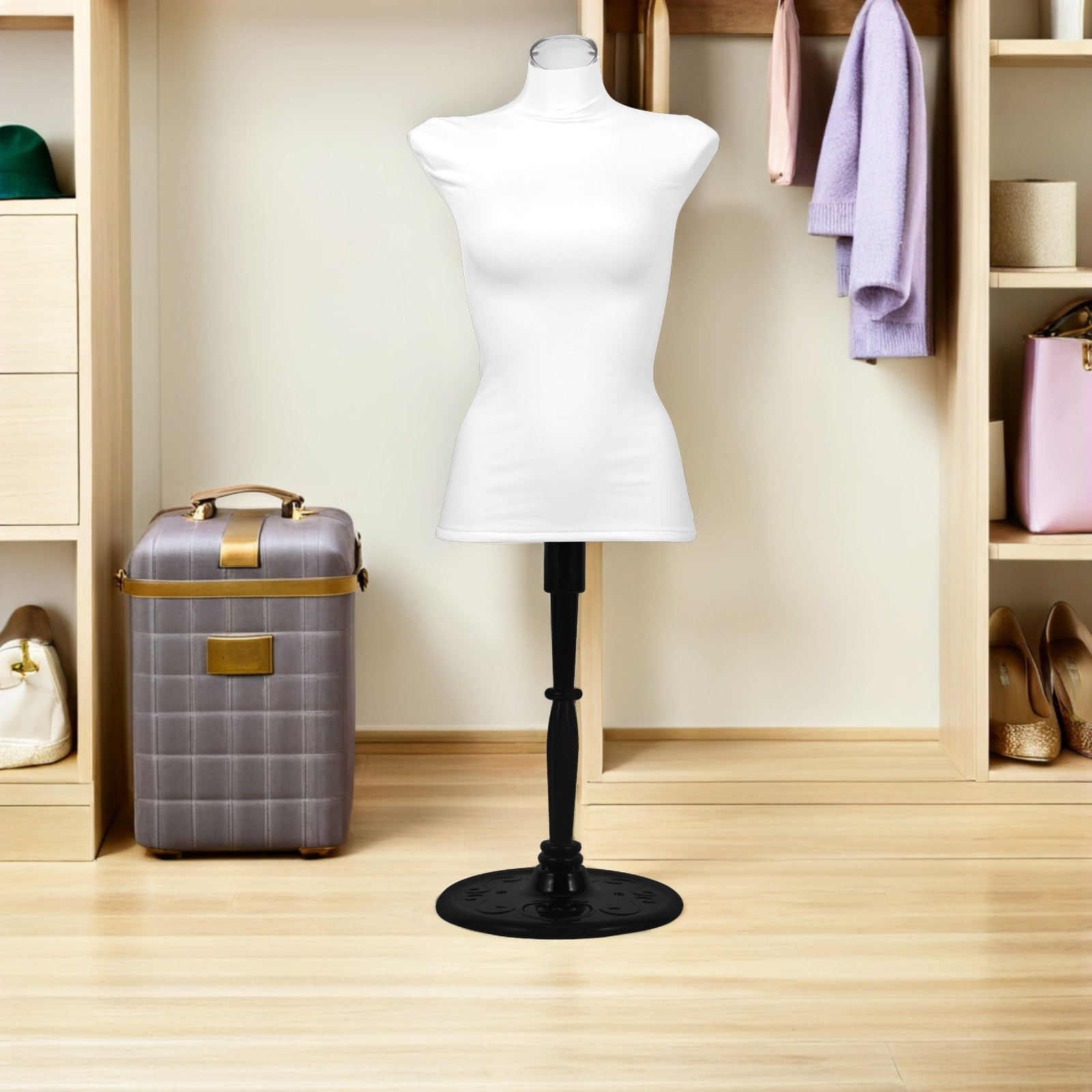 Dress Form Mannequin - Mannequin Fabric Cover Flexible Stretchy Soft