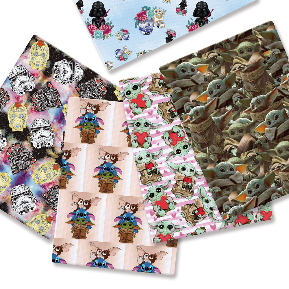 Sewing Production - 140x50CM Cartoon printed fabric DIY star