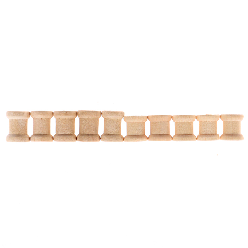 /KQM/100PCS Wooden Empty Threa - Thread Bobbins Empty recension och pris