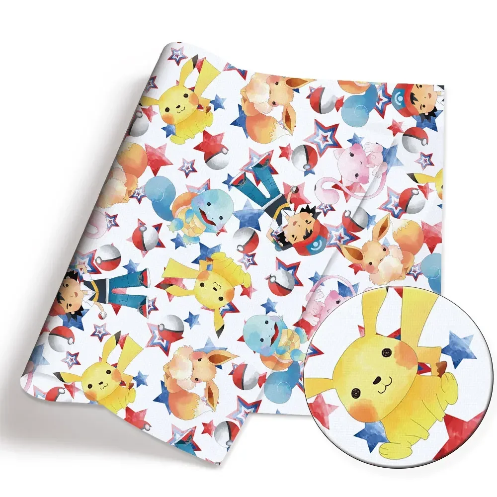 Pokemon Cartoon Fabric140*50cm - Sewing Production recension och pris
