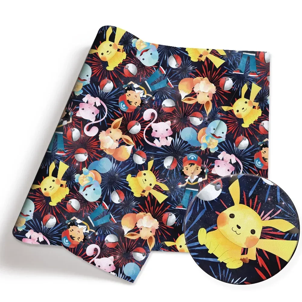 Pokemon Cartoon Fabric140*50cm - Sewing Production recension och pris