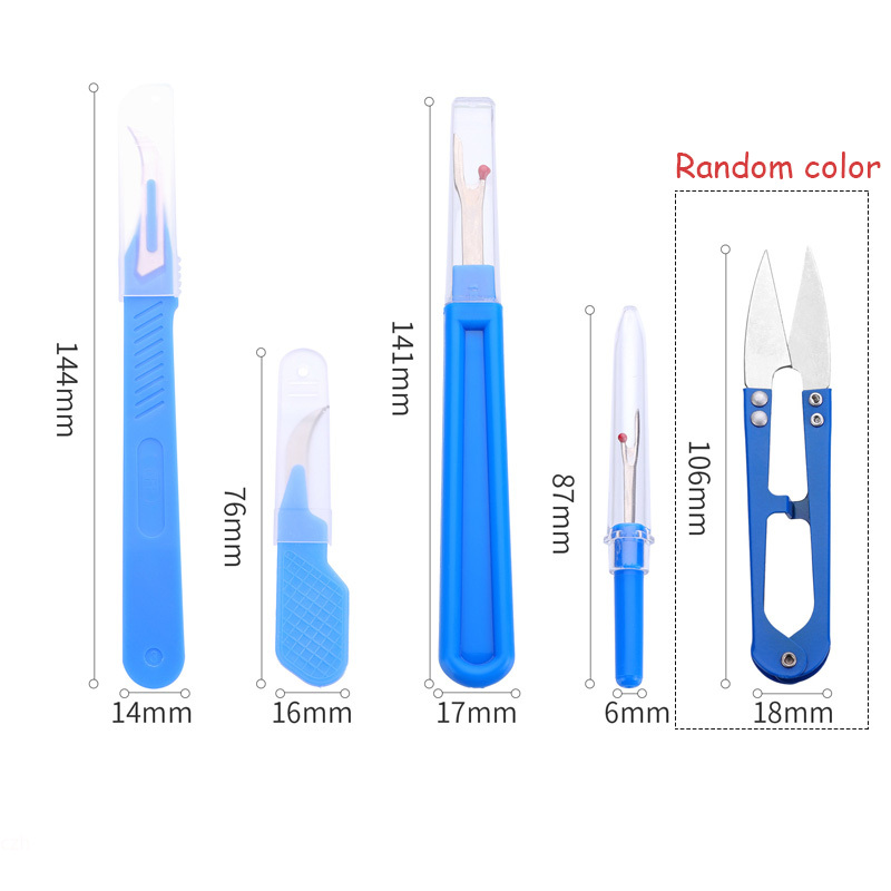 5Pcs Blue Sewing Ripper Kit wi - Sewing Kit recension och pris