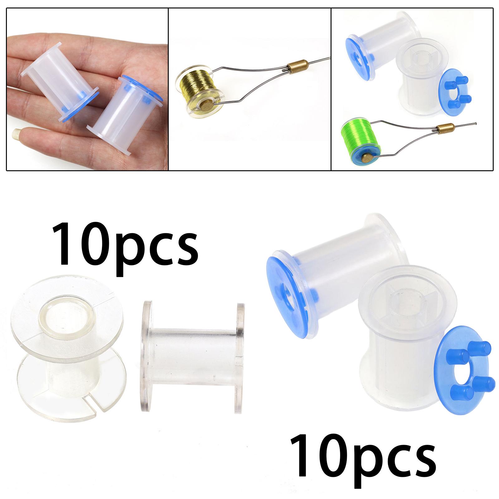 Premium Plastic Bobbin Spools  - Thread Bobbins Empty recension och pris