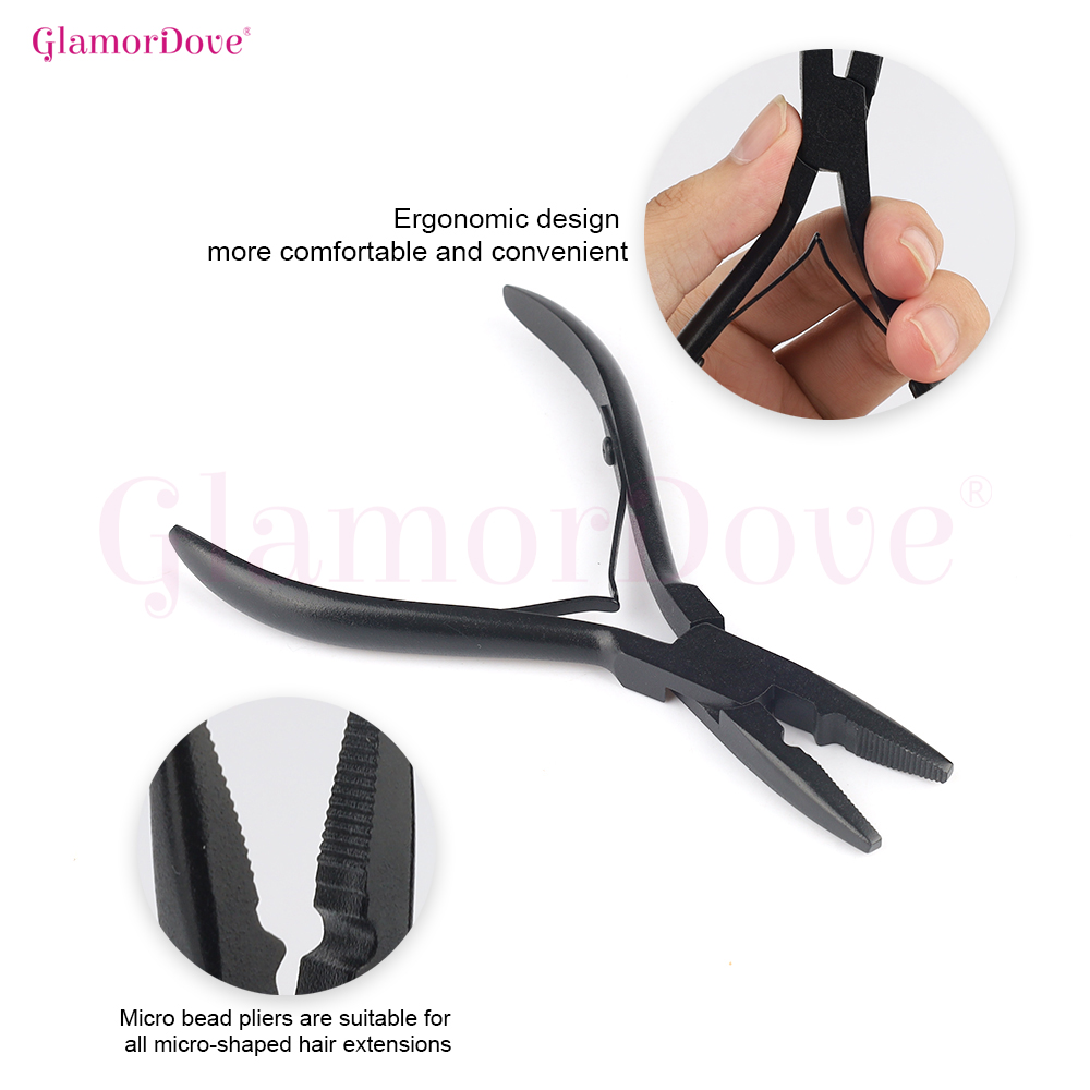 GlamorDove Micro Ring Hair Ext - Needle Threader Tool recension och pris