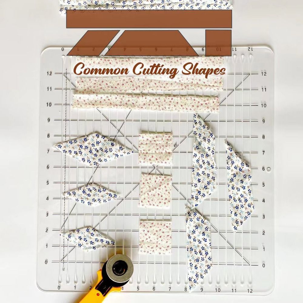 Cutting Assistant 5-in-1 Quilt - Quilting Ruler Square recension och pris