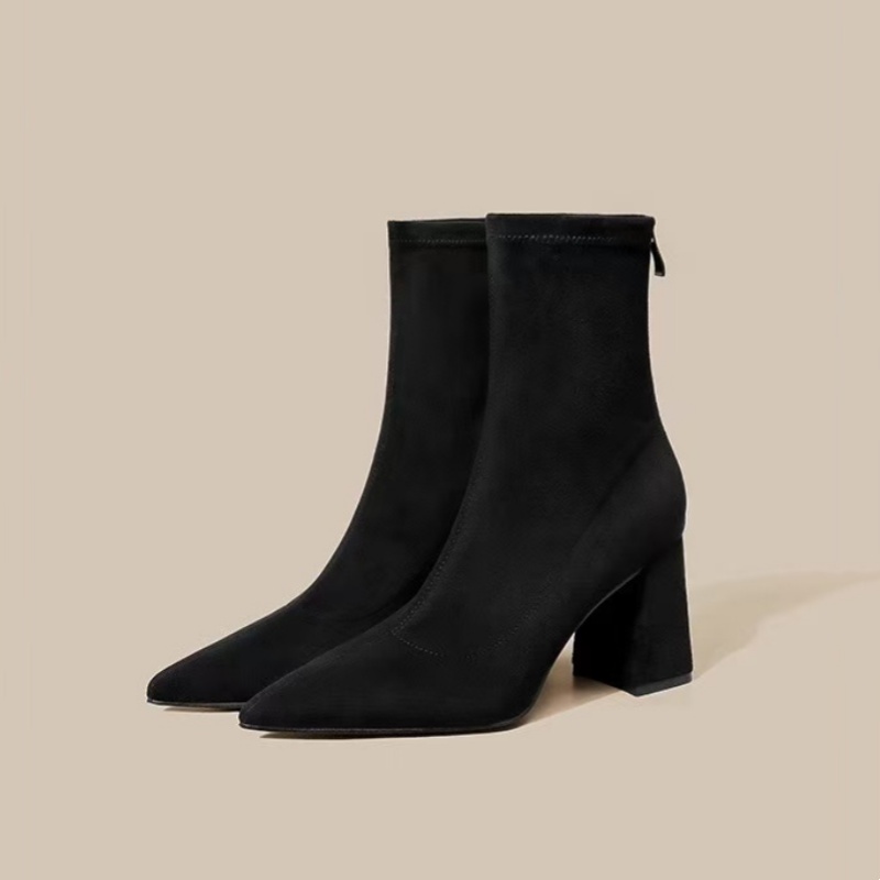 Winter Pointed Suede Comfortab - Sewing Net recension och pris