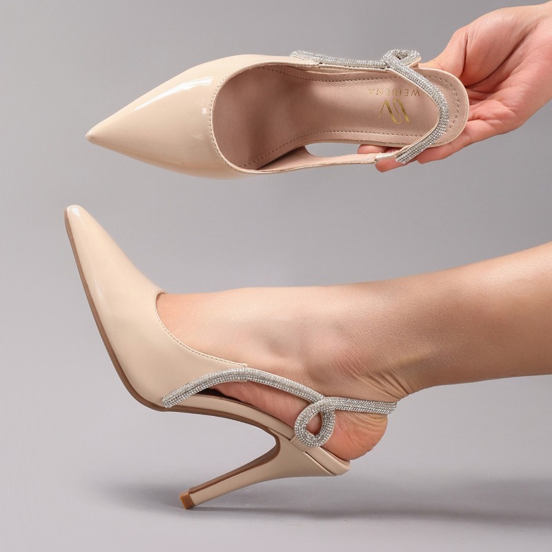 Sexy Patent Leather Pointed To - Elastic Waistband Roll recension och pris