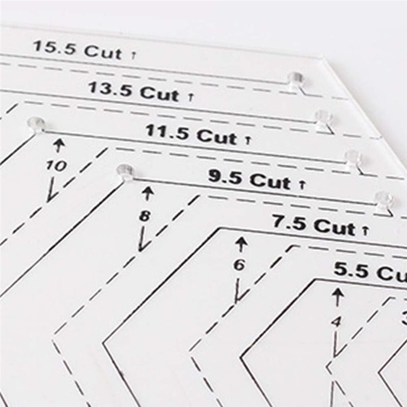 A25F-4Pcs Quilting Ruler Set,  - Quilting Ruler Square recension och pris