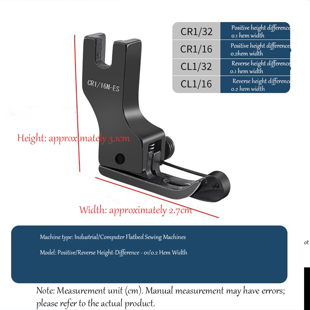 Black Titanium Steel High-Low  - Industrial Textile Sewing Machine recension och pris