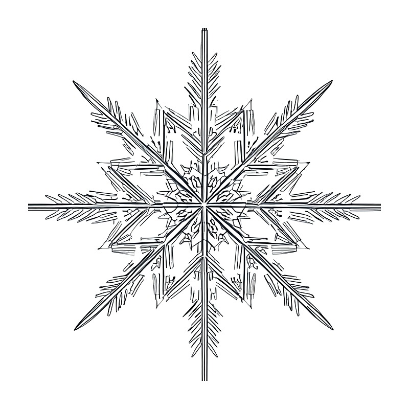 Christmas Snowflake Heat Trans - Iron On Patch recension och pris