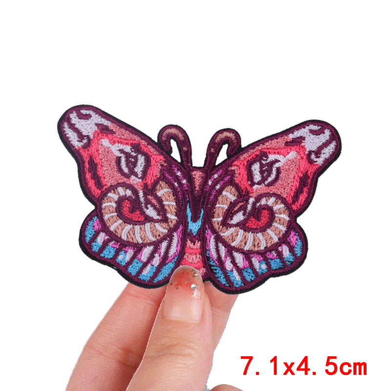 Butterfly Twelve Constellation - Iron On Patch recension och pris