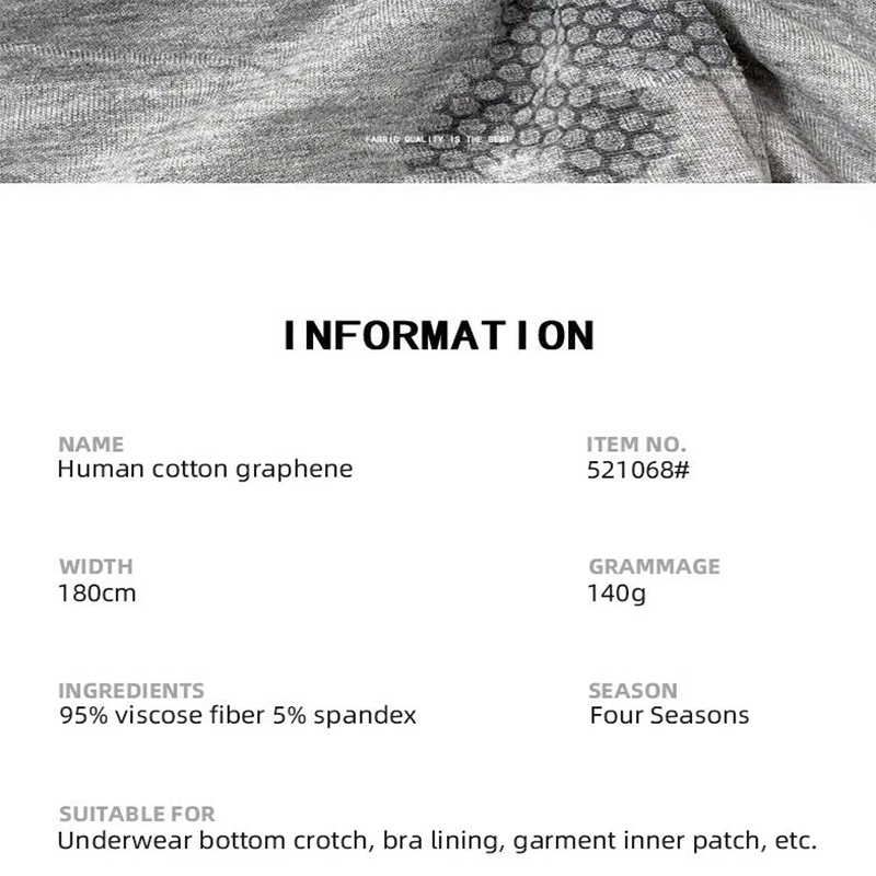 Polyester Graphene Functional  - Sewing Recycle recension och pris