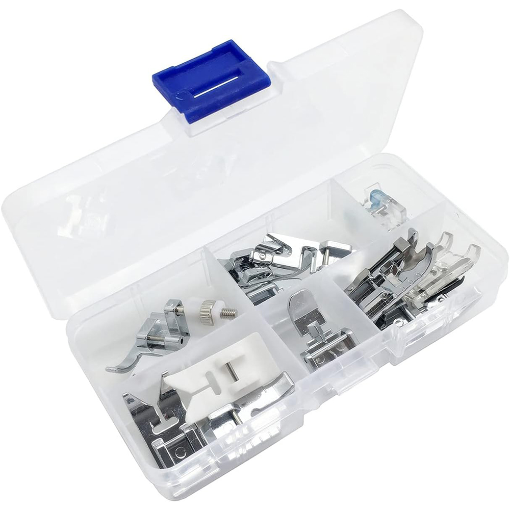 13 PCS/Box Presser Foot Set Ro - Zipper Foot Presser recension och pris
