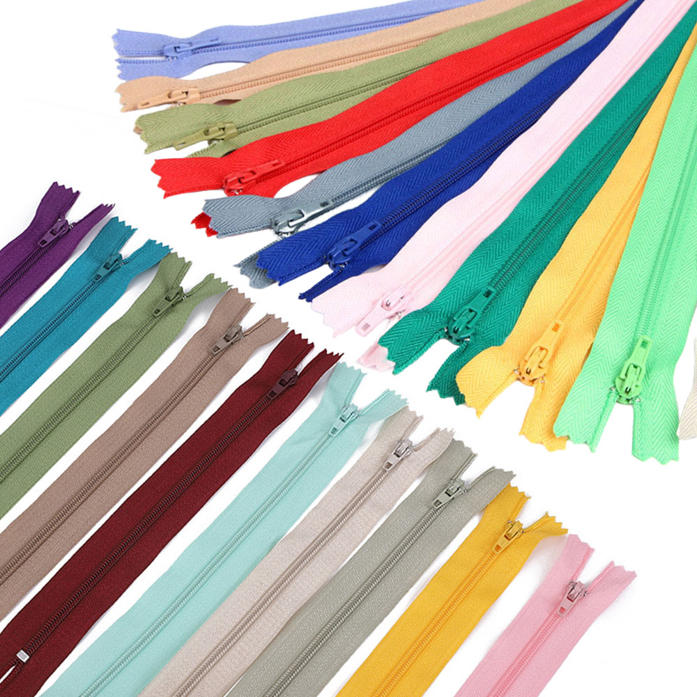 10Pcs Nylon Coil Zipper 20cm C - Sewing Garments recension och pris