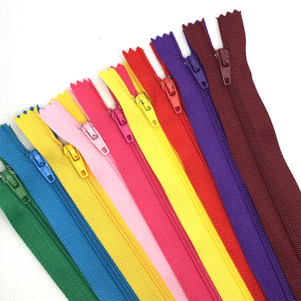 10Pcs Nylon Coil Zipper 20cm C - Sewing Garments recension och pris