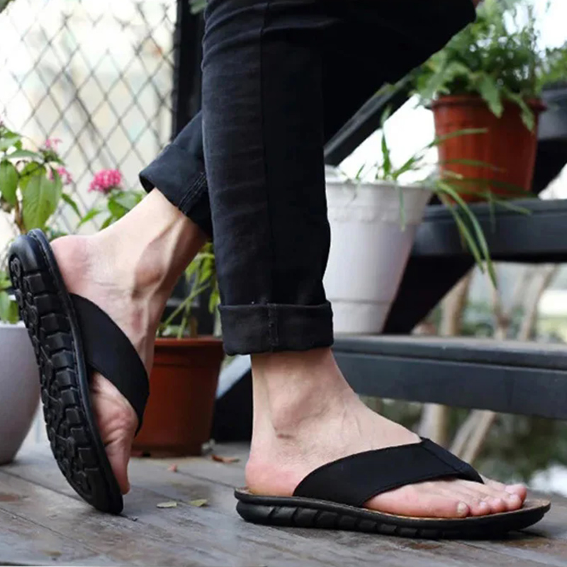 Summer Shoes Men Slippers Genu - Sewing Net recension och pris