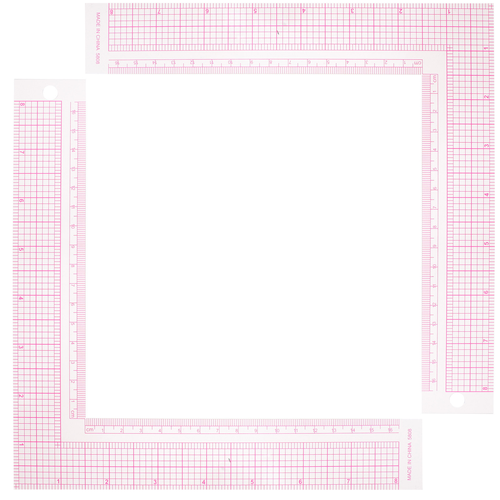 2Pcs Plastic Sewing Ruler Prof - Sewing Garments recension och pris