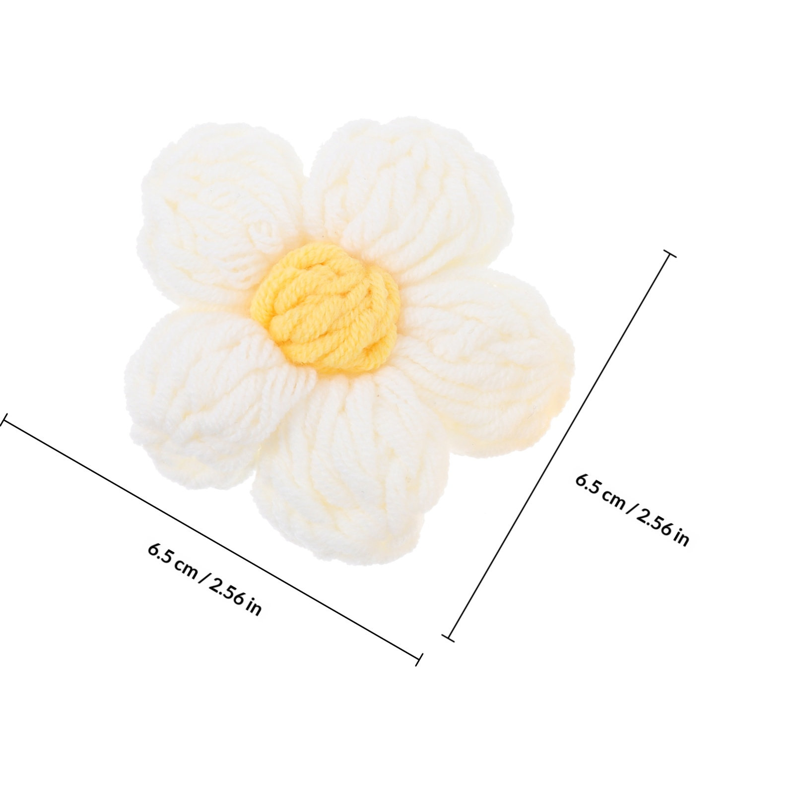 4Pcs Crocheted Floral DIY Acce - Sewing Garments recension och pris