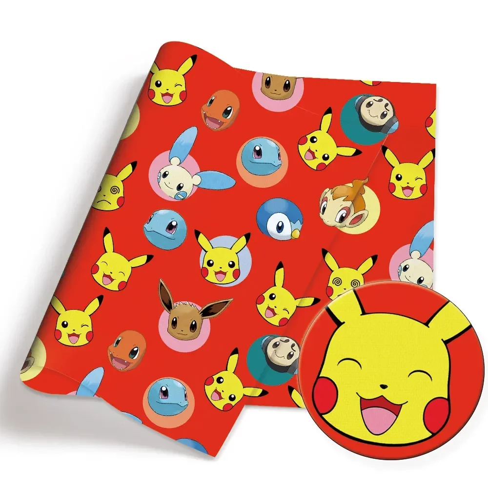 140x50CM Pokemon Cartoon print - Sewing Production recension och pris