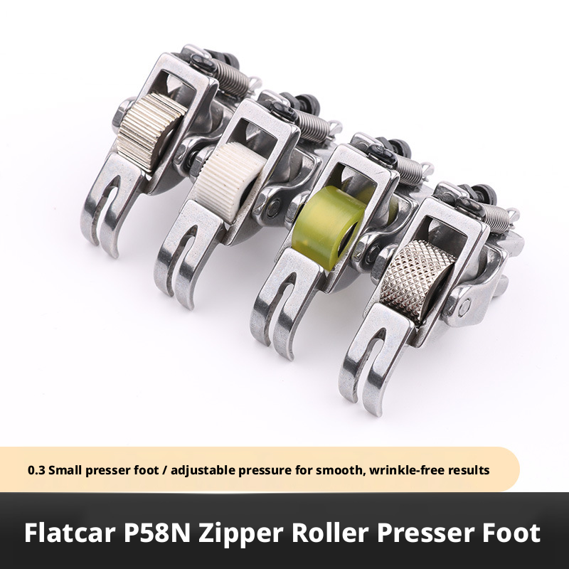 P58N Narrow Roller Zipper Pres - Zipper Foot Presser recension och pris