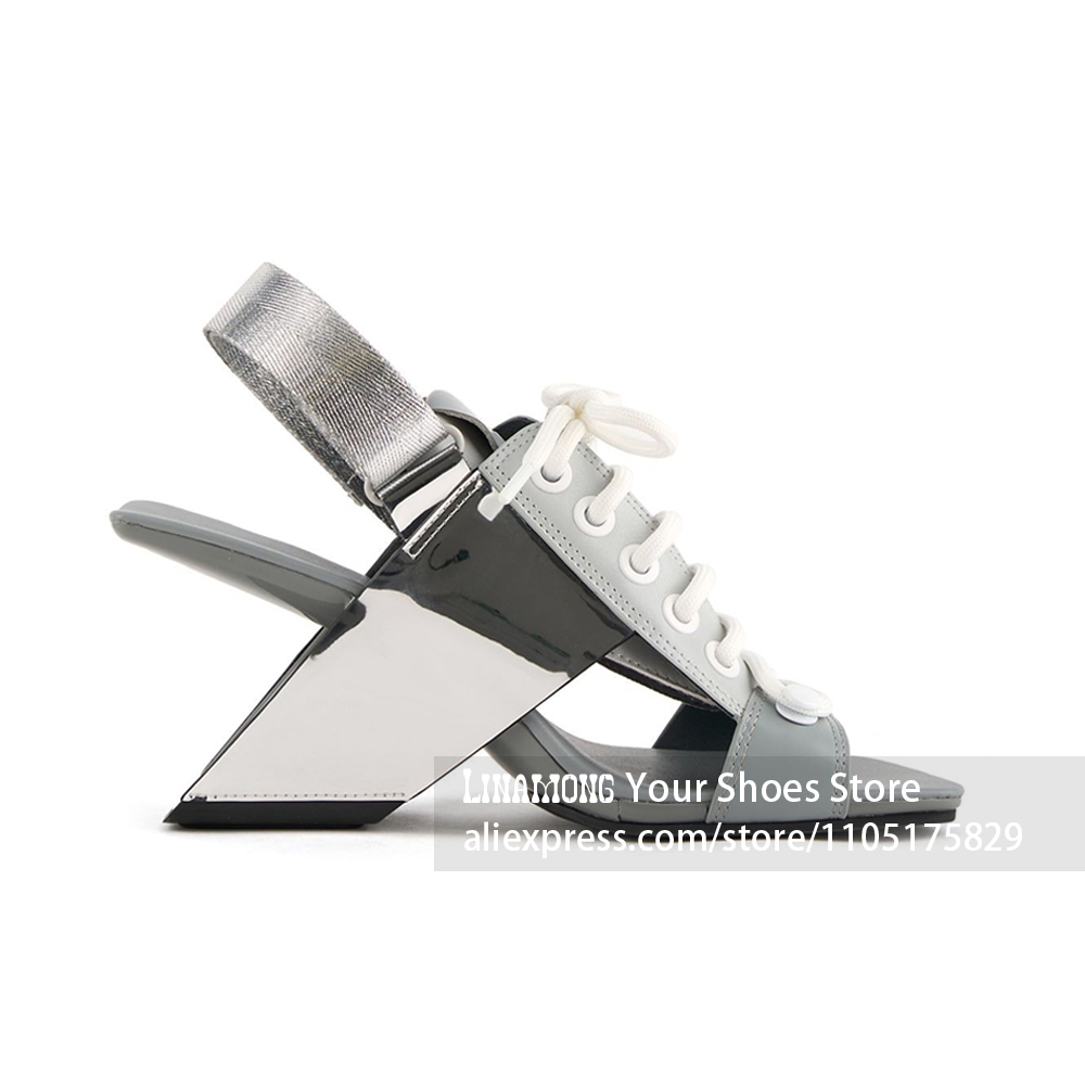 Geometric Block Asymmetrical H - Elastic Waistband Roll recension och pris