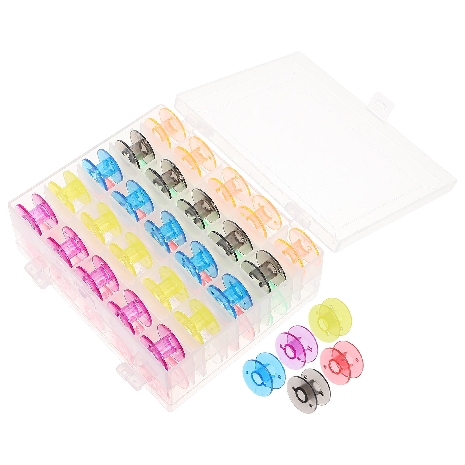 50Pcs Sewing Machine Bobbins P - Thread Bobbins Empty recension och pris