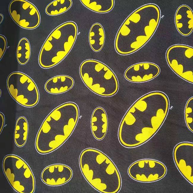 140cm Width Cartoon Batman Log - Sewing In Textile recension och pris