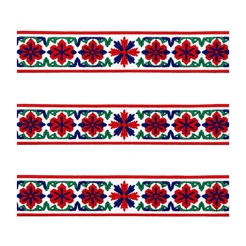 Folk Embroidery Heat Transfer  - Iron On Patch recension och pris