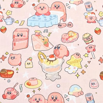 Cartoon Kirby 100 Cotton Fabri - Sewing In Textile recension och pris