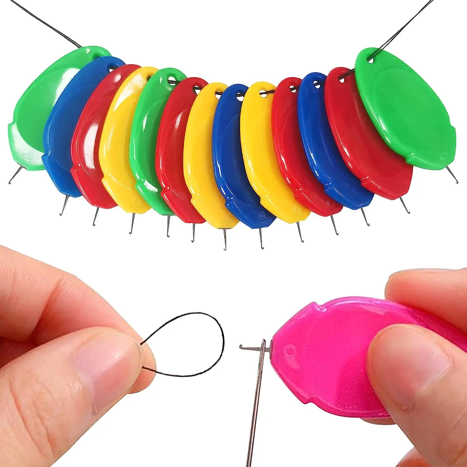 6Pcs Needle Threader Stitch In - Needle Threader Tool recension och pris