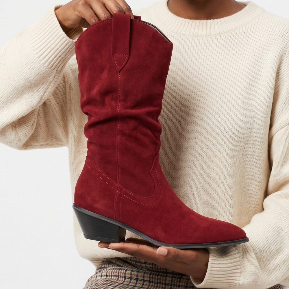 Fall Winter Velvet Short Boots - Sewing Fleece recension och pris