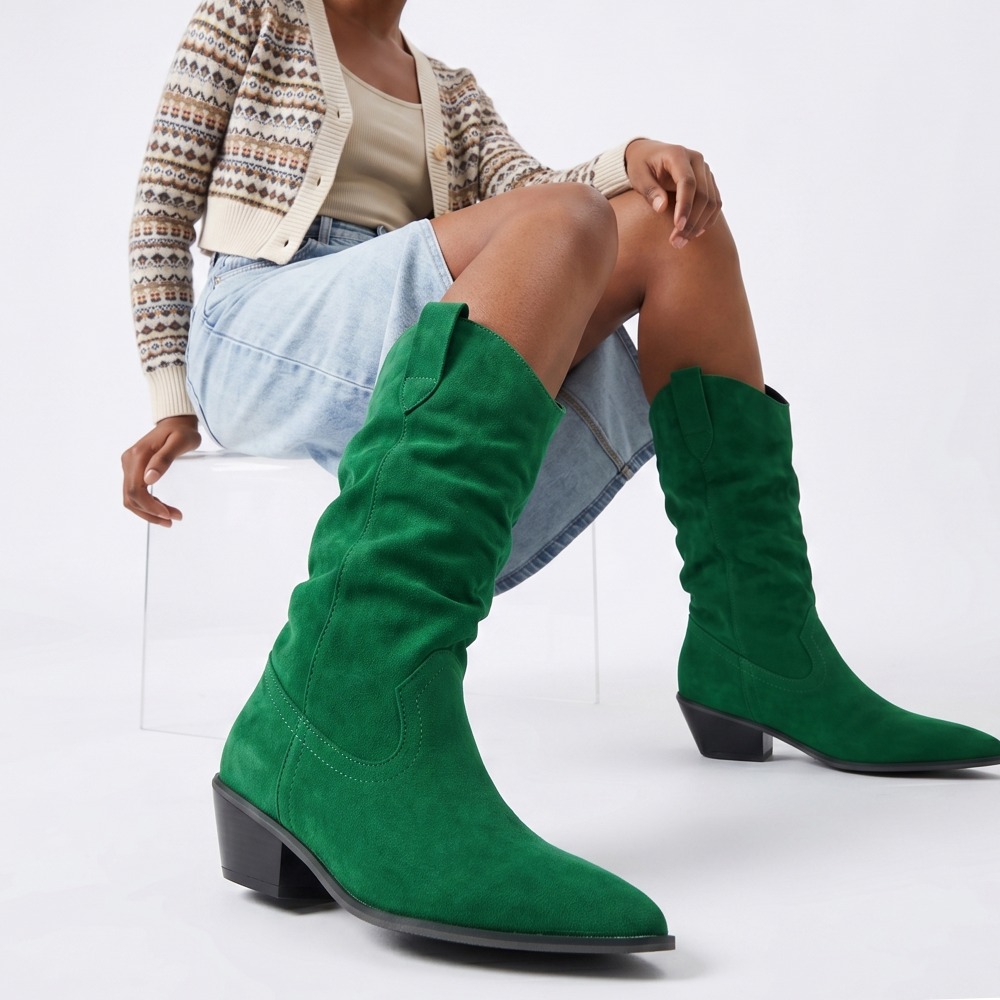 Fall Winter Velvet Short Boots - Sewing Fleece recension och pris